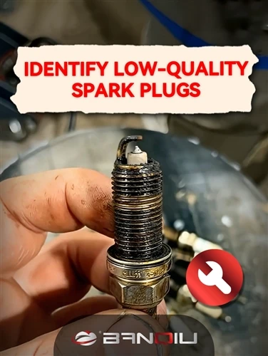 Yuav ua li cas txheeb xyuas qhov qis -Quality Spark Plug? Tsuas yog xyuas cov...